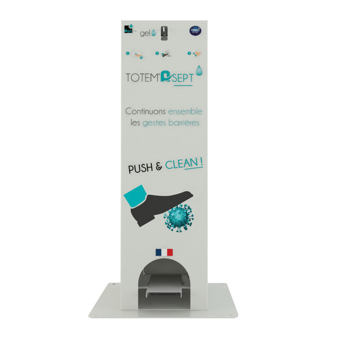 TOTEM GEL MAINS BLC