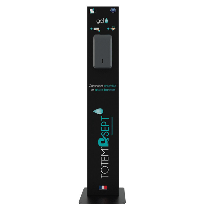 TOTEM DIST ELEC GEL MAINS NOIR
