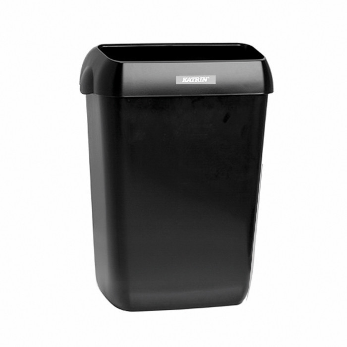 POUBELLE KATRIN 50L NOIR KATRIN