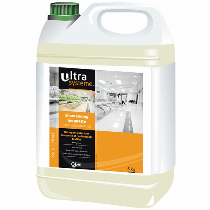 SHAMPOOING MOQUETTE INJ EXT 5L ULTRA SYSTEM