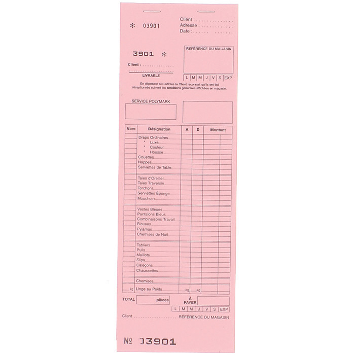 CARNET BIE GM ROSE X10