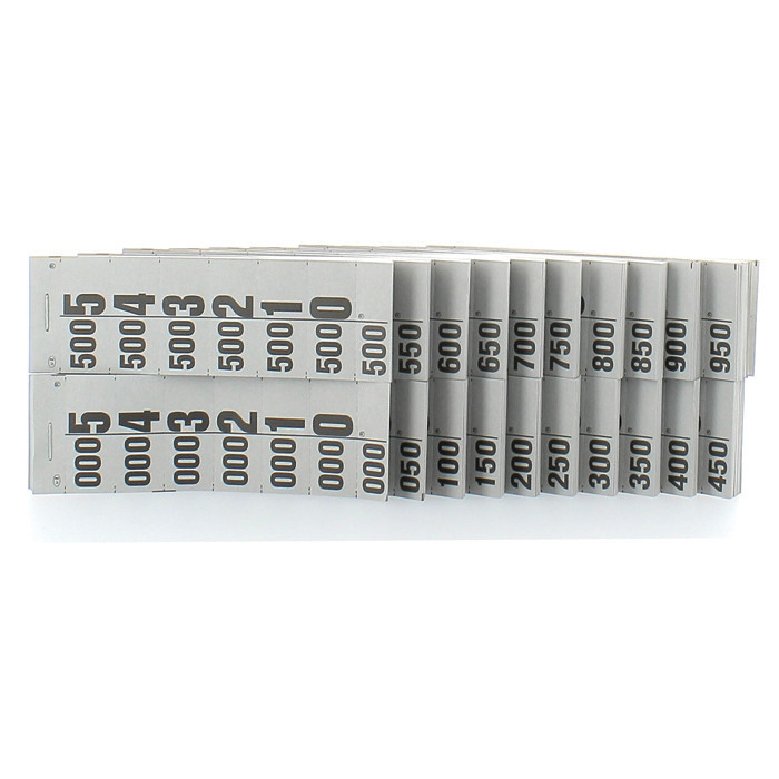 TICKET VH GRIS X1000