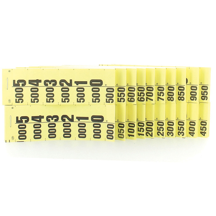 TICKET VH JAUNE X1000